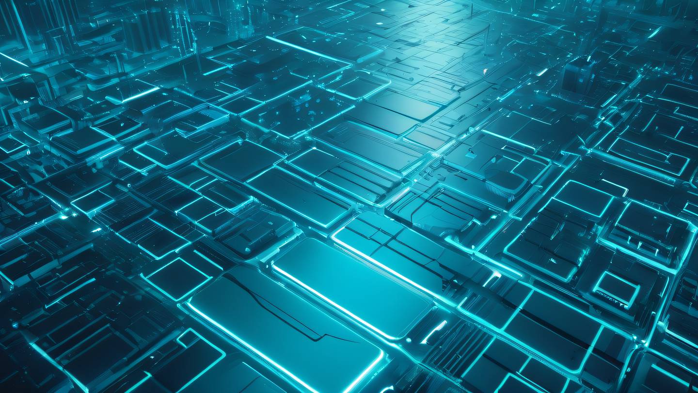 Organic shapes representing software architecture flowing through space featuring bright turquoise blue gradients transitioning to white captured from a birds-eye view perspective high-quality ultra-realistic cinematic 8K UHD high resolution sharp and detail